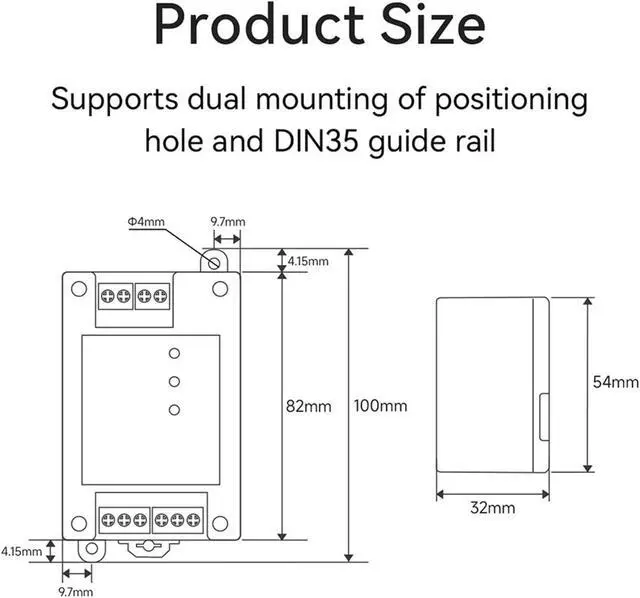 Alt view image 2 of 2 - RS485 to 1way RS485 Hub,E810-R21