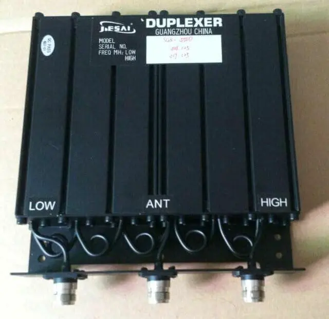 Main image of 400-470MHz 50W Duplexer for Radio Repeater with Preset Low Frequency 462MHz & High Frequency 467MHz & N Female connectors