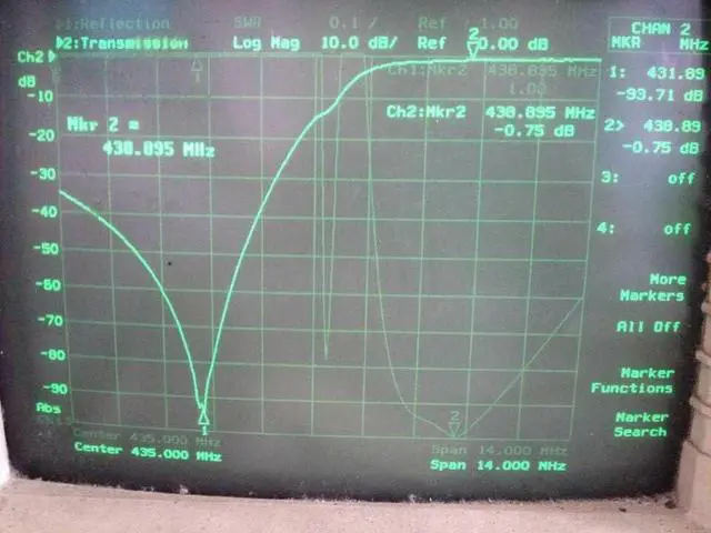 Alt view image 4 of 4 - 400-470MHz 50W Duplexer for Radio Repeater with Preset Low Frequency 462MHz & High Frequency 467MHz & N Female connectors