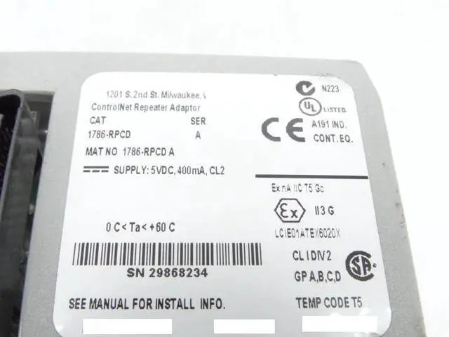 Alt view image 2 of 4 - 1PC 1786-RPCD Dual Copper Repeater 1786RPCD