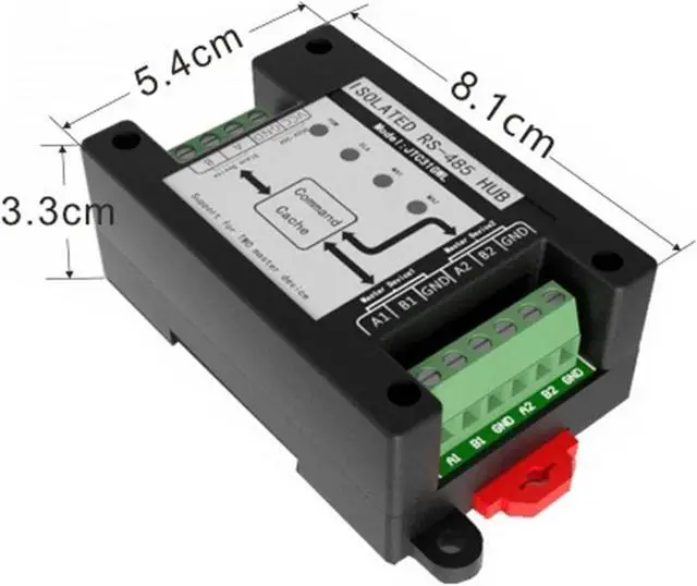Alt view image 2 of 3 - RS485 Hub 1500V Isolation 600W Surge