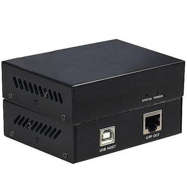 Alt view image 2 of 3 - 0E-USB2EXT USB 2.0 Extender, 480 Mbps, 165 ft Range Over Cat 5e/6, Supports 4 Devices, Driver-Free