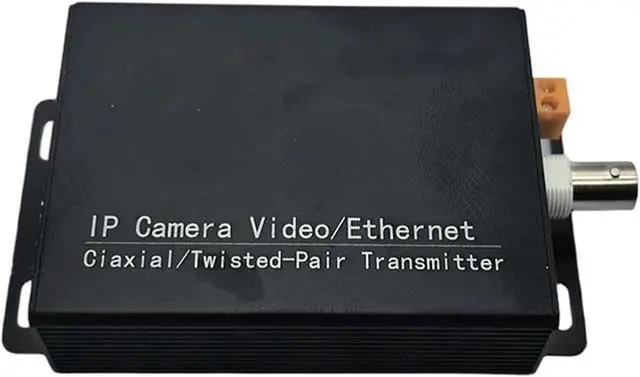 Alt view image 4 of 7 - 2000M Ethernet Over Coaxial Extender for 100Mbps Long Distance Networking Coaxials Cable Extender