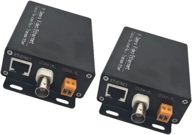 Main image of 2000M Ethernet Over Coaxial Extender for 100Mbps Long Distance Networking Coaxials Cable Extender