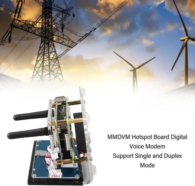Alt view image 4 of 7 - MMDVM Access Point Board with High Performance Digital Voice Modem, Single Duplex Interconnect for MMDVM, Color Screen Access Point Plate for DMR Enthusiasts