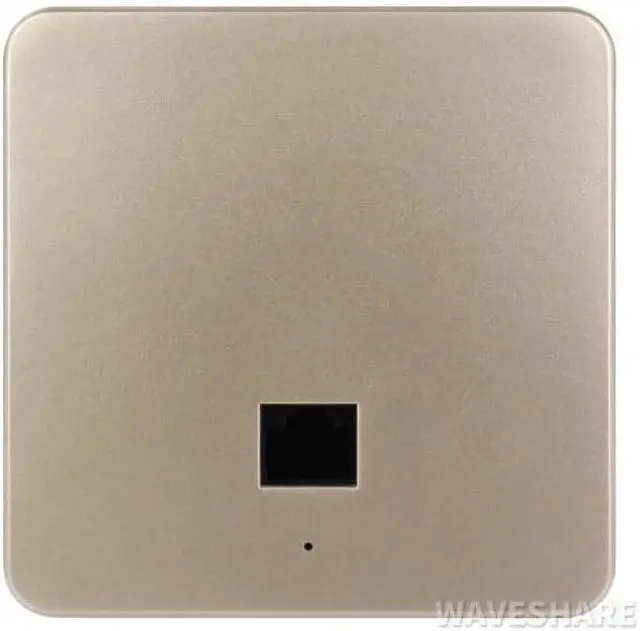 Alt view image 2 of 6 - Waveshare Wall Mounted 86 Type Wireless Access Point with PoE Power, 3000Mbps Speed, High Performance Processor for IoT and Sensor Networks SKU-32751