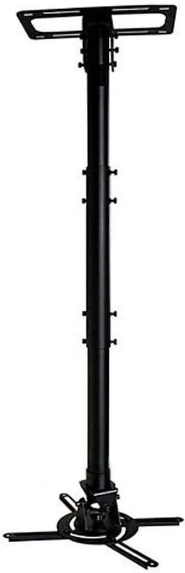 Main image of Monoprice Extendable Pole Ceiling Mount Bracket for Projector - Max Weight 50 Lbs, 360 Degrees Rotation - Commercial Series