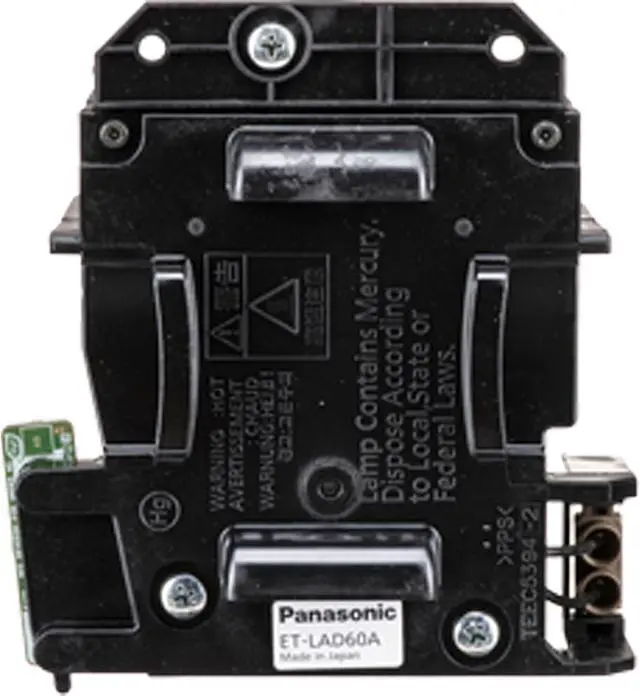 Alt view image 2 of 6 - Jaspertronics Original ET-LAD60 Lamp & Housing for Panasonic Projectors Fits PT-D5000, PT-D6000U, PT-DW6300ULS, PT-DW730ULK, ET-LAD60A & More - 1 Unit Per Pack with 1 Year Warranty