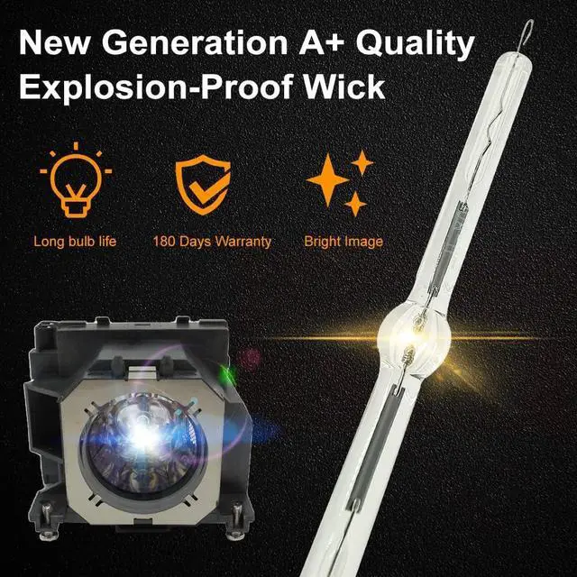 Alt view image 3 of 7 - A+ Quality ET-LAV200 Replacement Projector Lamp Bulb with Housing Compatible with Panasonic PT-VW430 PT-VW435N PT-VX500 PT-VX501 PT-VX505N PT-VW431D PT-VX510 PT-VW440