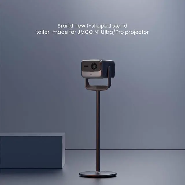Alt view image 7 of 7 - JmGO Projector Floor Stand, Potable and Adjustable Outdoor Projector Mount for N1S Ultimate/N1S Pro/N1S Ultra/N1 Ultra/N1 Pro