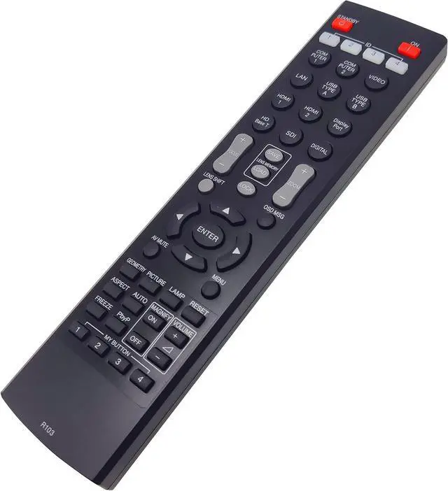 Alt view image 3 of 5 - 003-005408-01 Projector Remote Control for Christie LHD720i, LW651i, LW751i, LWU601i, LWU620i, LWU701i, LWU720i, LX801i