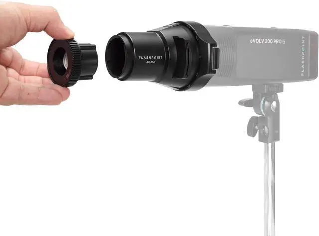 Alt view image 6 of 7 - Flashpoint AK-R24 50mm Lens for -R21 Projection Attachment Kit