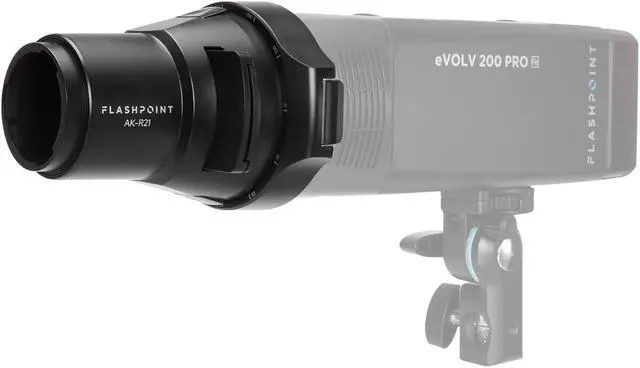 Alt view image 7 of 7 - Flashpoint AK-R24 50mm Lens for -R21 Projection Attachment Kit