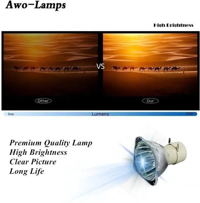 Main image of AWO RLC-100,RLC-102,RLC-098,RLC-097 Replacement Lamp Bulb for VIEWSONIC PJD7720HD,PJD7828HDL,PJD7831HDL,PJD6352,PJD6352LS,VS16230,PJD6552LW,PJD6552LWS,PJD6352,PJD6352LS,VS15947,VS15948,VS15949,VS15950