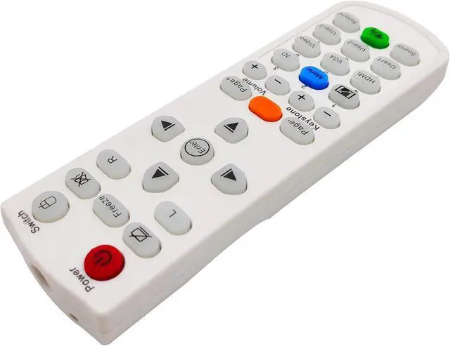 Alt view image 3 of 5 - BR-5011L Projector Remote Control for Optoma EH460ST, EH465, EH470, GT5600, W460, W461, WU465, WU470, X460, ZH507
