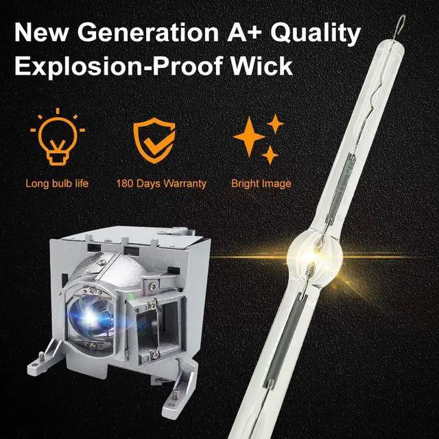 Alt view image 3 of 7 - A+ Quality SP.74W01GC01 Professional Projector Lamp Bulb with Housing SP.74W01GC01 Compatible with Eiki EK-601W EK-600U