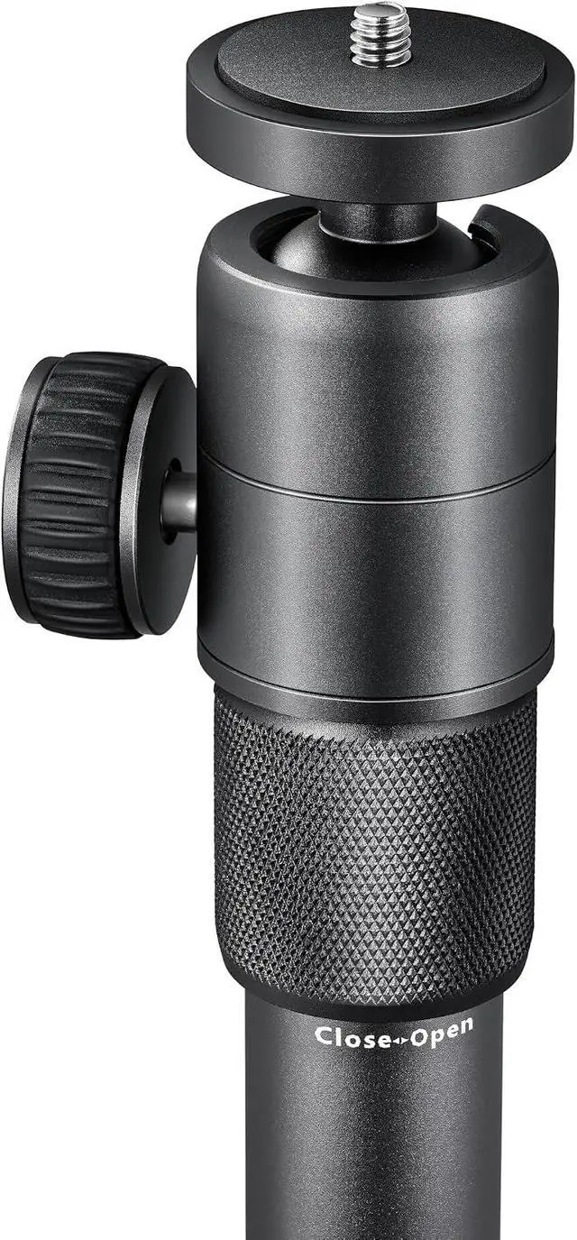 Alt view image 3 of 7 - Hisense C1 Projector Floor Stand SG8H Premium Metal Projector Tripod Mount Adjustable Height 580-950 mm, Universal 1/4 Screw, Stable Gimbal Design