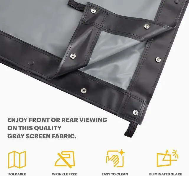 Alt view image 4 of 6 - KODAK 120 Replacement Dual Projector Screen
