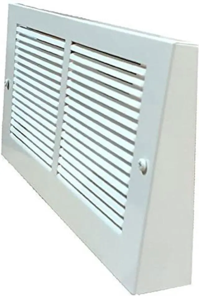 Main image of Imperial RG0320 2-Inch Projection Baseboard Return Grill, 30 x 8-Inch, White, 1-Pack