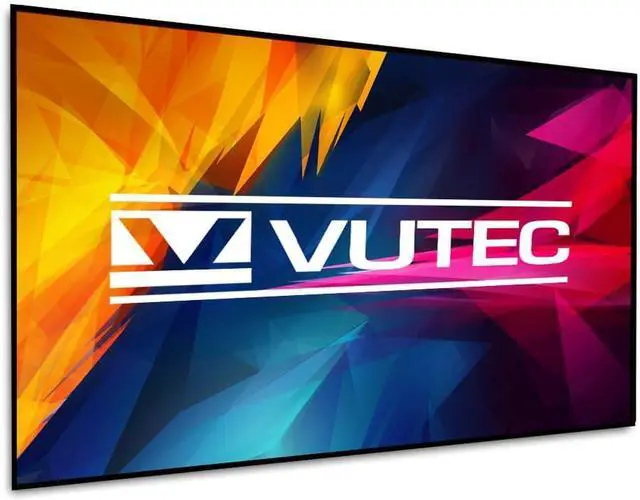Main image of V Vutec 120" Edgeless Fixed Frame Projector Screen 16:9