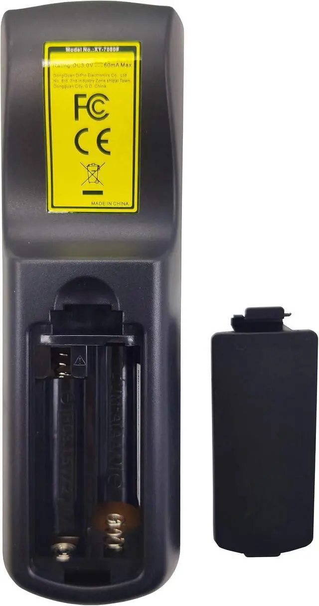Alt view image 5 of 5 - A-00009810 Projector Remote Control for ViewSonic PJD7828HDL, PJD7831HDL, PJD7836HDL, PRO7827HD