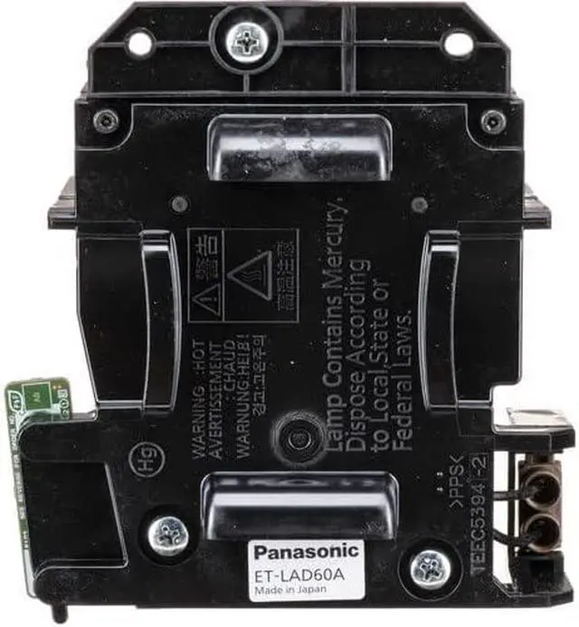 Alt view image 7 of 7 - JASPERTRONICS Original ET-LAD60W Lamp & Housing Twinpack for Panasonic Projectors with Original Specification and Full lifespan Bulb Inside - 1 Year Warranty