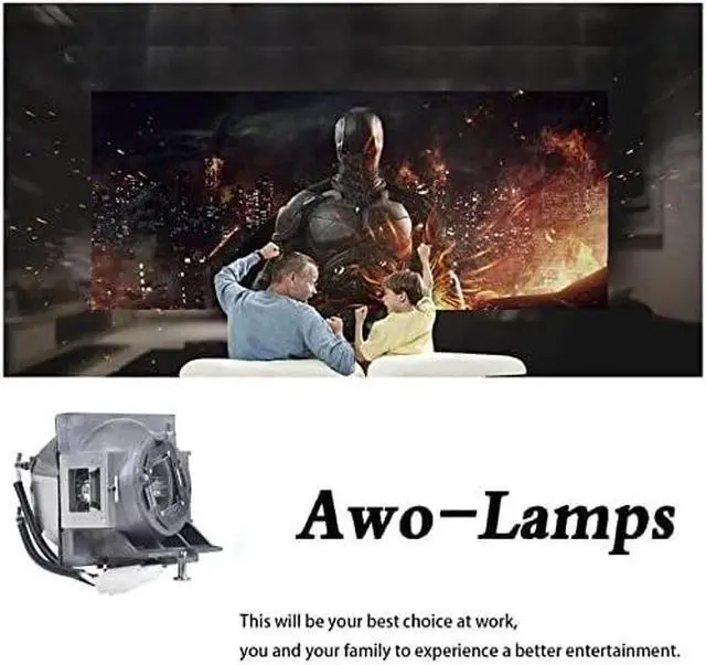 Alt view image 5 of 7 - AWO Original UHP240W Lamp Bulb for RLC-108 with Housing for VIEWSONIC PA503S,PA503SP,PA503X,PA503XP,PA500S,PA502SE,PA502XE,PG603X,PS501X,PS600X,VS16905