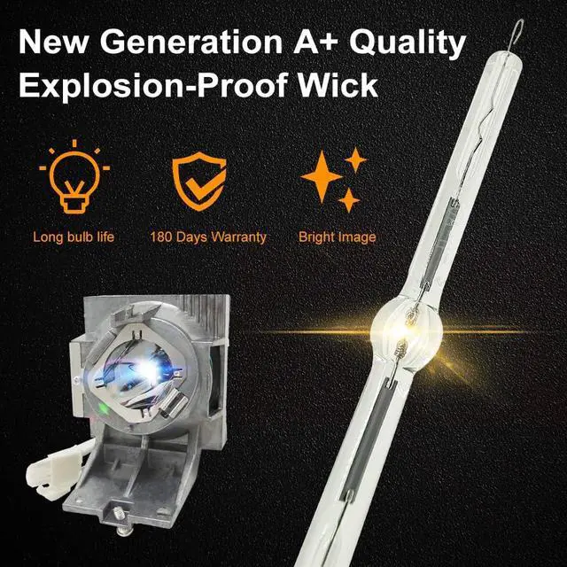 Alt view image 3 of 7 - A+ Quality RLC-116 Replacement Projector Lamp Bulb with Housing Compatible with VIEWSONIC PX700HD PG700WU