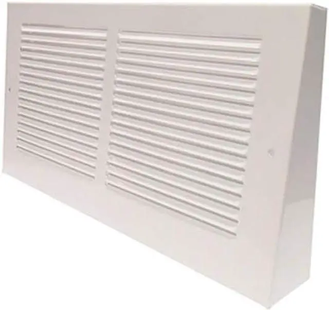 Main image of Imperial RG0318 30 x 6 2-Inch Projection Baseboard Return Grill, White