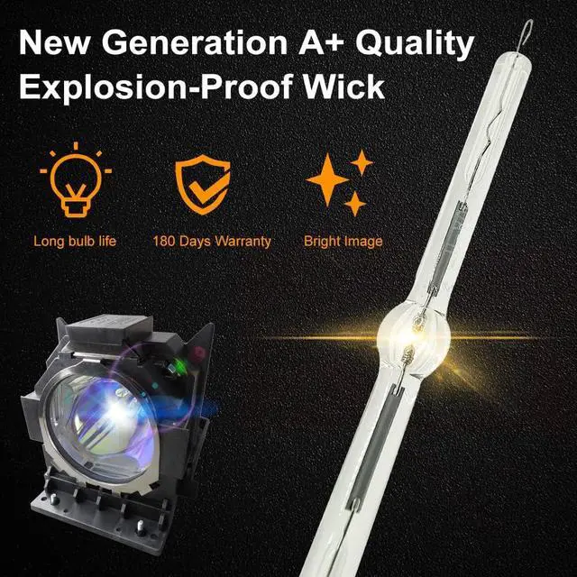 Alt view image 3 of 7 - A+ Quality DT01581 Replacement Projector Lamp Bulb with Housing Compatible with Hitachi CP-WX9211 CP-X9110 CP-X9111 CP-WU9410 CP-WU9411 CP-WX9210
