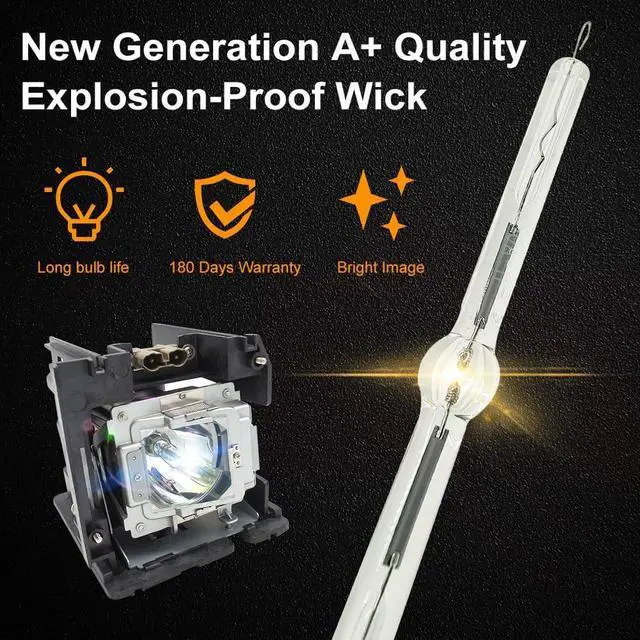 Alt view image 3 of 7 - A+ Quality SPLAMP-090 Replacement Projector Lamp Bulb with Housing Compatible with INFOCUS SP-LAMP-090 IN5316A IN5312a IN5316HDa
