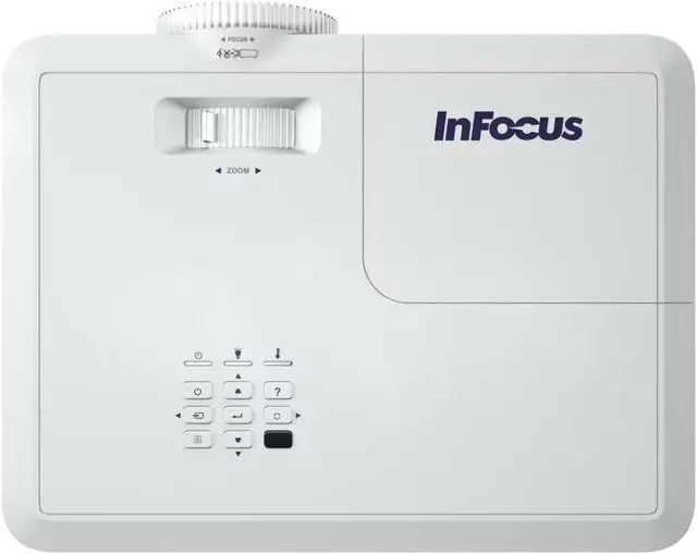 Alt view image 3 of 3 - InFocus Genesis IN0024SL 3D Standard Throw DLP Projector - 4:3 - Portable - 1024 x 768 - Front - 1080p - 15000 Hour Normal Mode - XGA - 30,000:1 - 4000 lm - HDMI - USB - Room, Presentation, Cinema, Ga