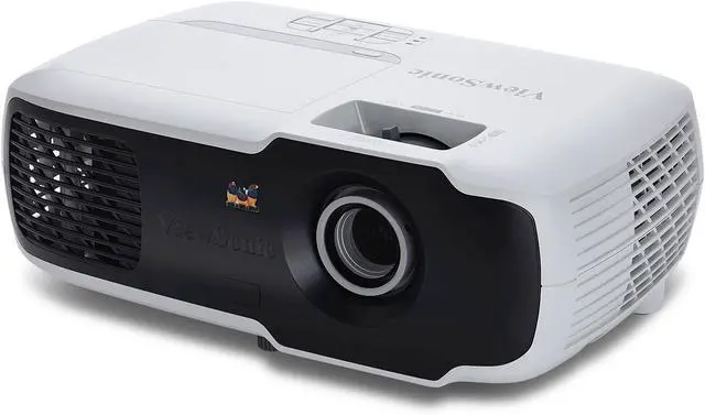 Alt view image 4 of 7 - ViewSonic PA502S 3500 Lumens High Brightness SVGA Projector for Home and Office with HDMI and Optical Zoom,Black/white
