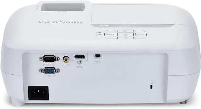 Alt view image 7 of 7 - ViewSonic PA502S 3500 Lumens High Brightness SVGA Projector for Home and Office with HDMI and Optical Zoom,Black/white