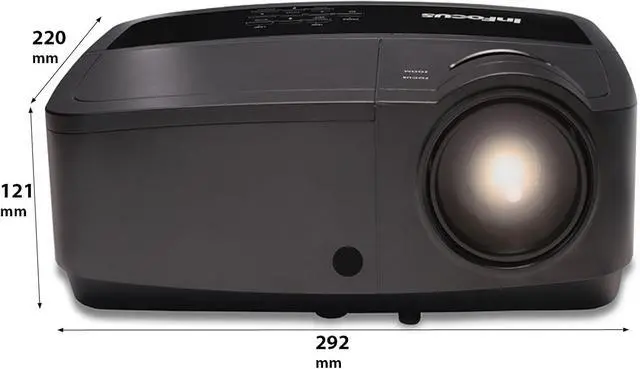 Alt view image 3 of 7 - InFocus IN119HDx 1080p DLP Business Projector, HDMI, 3200 Lumens, 15000:1 Contrast Ratio