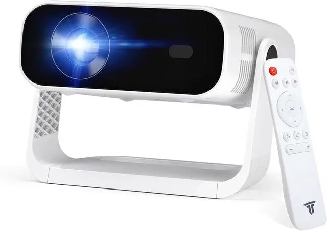 Main image of ZDK Smart Projector with WiFi & Bluetooth: Android 14 OS 210 ANSI, Built-in Streaming Apps & AirPlay/Miracast, Indoor Home Theater