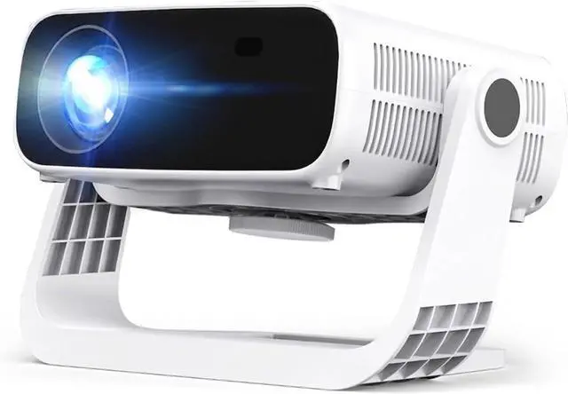 Main image of Wielio 2026 Smart Projector Android TV with WiFi 6 and Bluetooth 5.0 Built in 1000+ Apps 240 ANSI Portable Bedroom Mini Movie Projector Support 4K/1080P Auto Keystone & Zoom