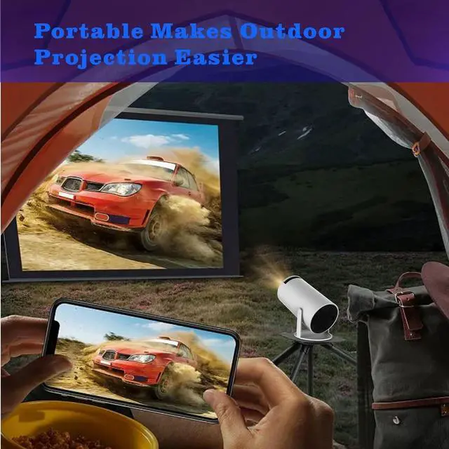 Alt view image 5 of 7 - CineMaster Pro - 4K Smart Projector Original - New & Improved 2026 (White+Game)