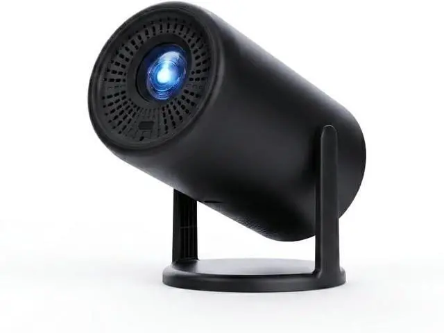 Main image of Mini Smart 1080P Projector with WiFi & Bluetooth, 270° Adjustable Metal Stand, Portable Home & Outdoor Movie Projector