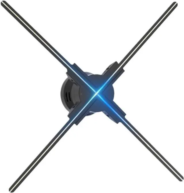 Main image of 45cm/17.7in 3D Fan Hologram Projector Wifi Holographic Lamp Player Remote HD Advertising Display Projector Light Transmit Images Video Simple Management