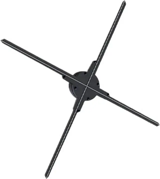 Main image of 65CM Hologram Projector, 1152Pcs/768pcs LED WIFI Hologram, 3D Holographic Projector Fan, Display Holographic Fan Advertising Light Simple Management(HD 65CM 768pcs LED)