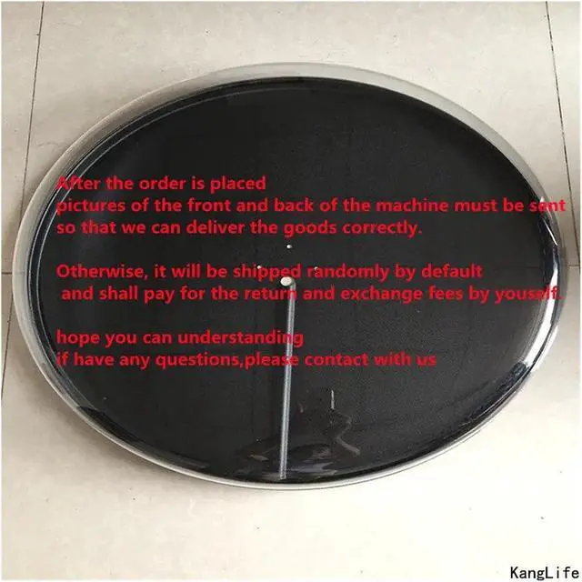 Alt view image 4 of 5 - 3D Fan Hologram Projector Protection Cover, 42-100cm Hologram Projector Light Advertising Display Shell LED Fan Acyrlic Cover Bag Simple Management(For 60cm)