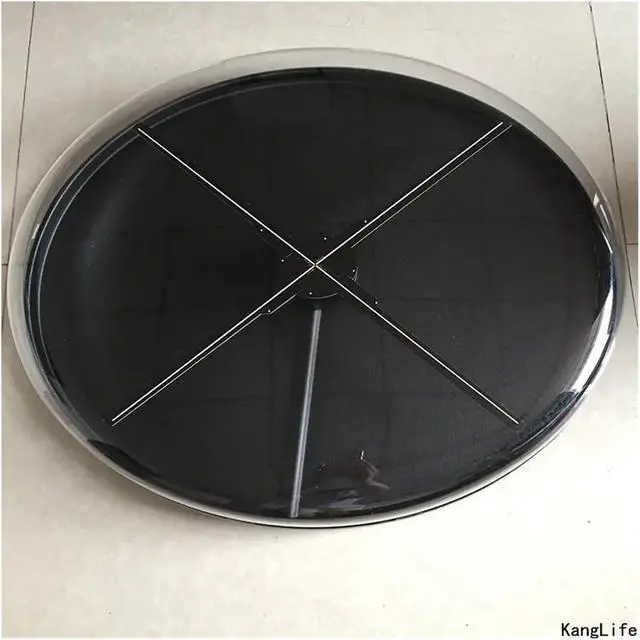 Alt view image 5 of 5 - 3D Fan Hologram Projector Protection Cover, 42-100cm Hologram Projector Light Advertising Display Shell LED Fan Acyrlic Cover Bag Simple Management(For 60cm)