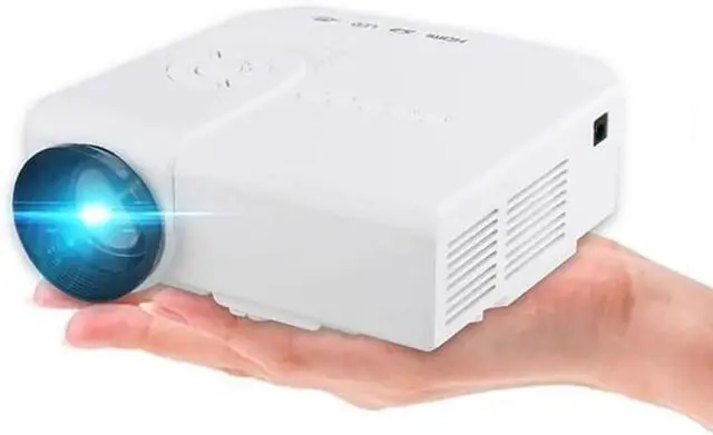 Alt view image 3 of 6 - Portable LED Mini Projector Multimedia Home Theater Cinema Movie Education Proyector