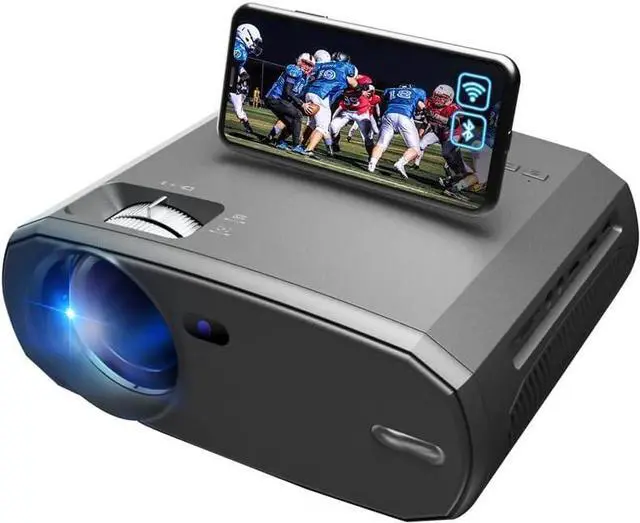 Main image of V50 Portable 5g Projector Mini Smart Real 1080p Full Movie Proyector 200'' Large Screen Led Projectors