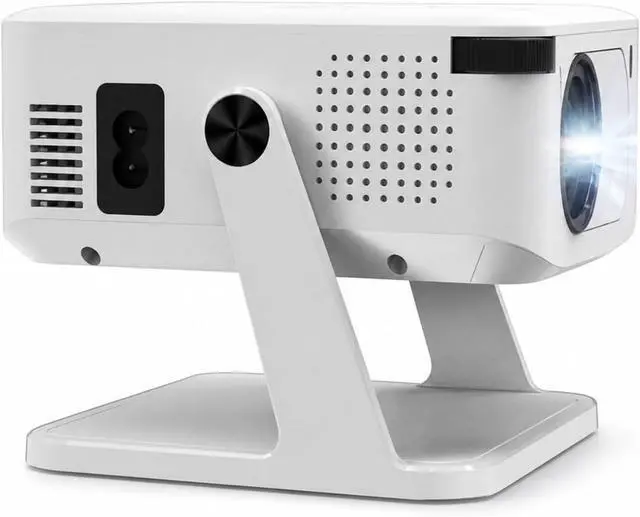 Alt view image 6 of 6 - Mini Projector, HA109 Mini Projector Android11 WiFi6 BT5.0 720P ,for Bedroom/Outdoor(Black)