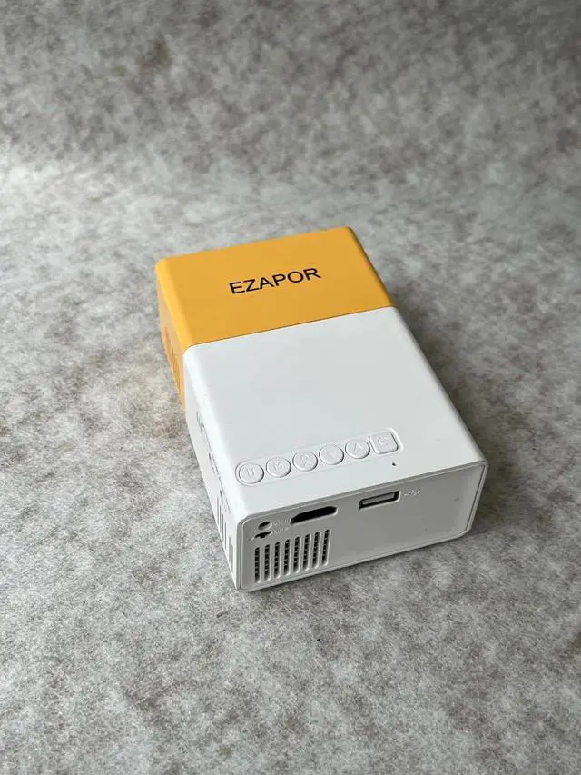Alt view image 2 of 7 - EZAPOR Multimedia Projectors Mini Portable Projector for iPhone - HD 1080P Support Pico Movie Projector to Watch Cartoon, Phone Projector