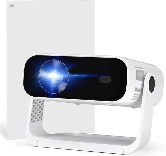 Main image of Wielio Portable Projector, Native 1080P HD WiFi Bluetooth Movie Projector for Home Outdoor