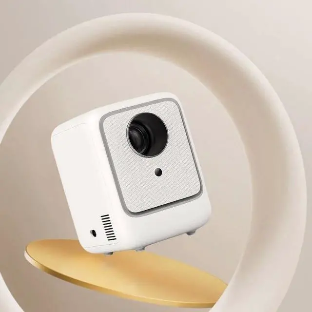 Alt view image 2 of 6 - Portable Mini Projetor Projector Support 1080P Home Theater Video LED Beam