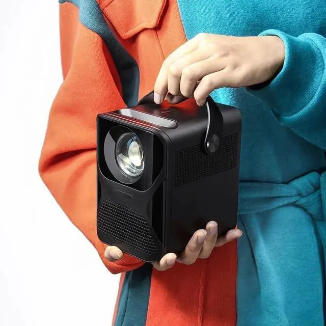 Alt view image 3 of 6 - Projector 1920x1080P MINI VideoProjector Home Theater Phone LED Beamer Support 4k Video Via Port